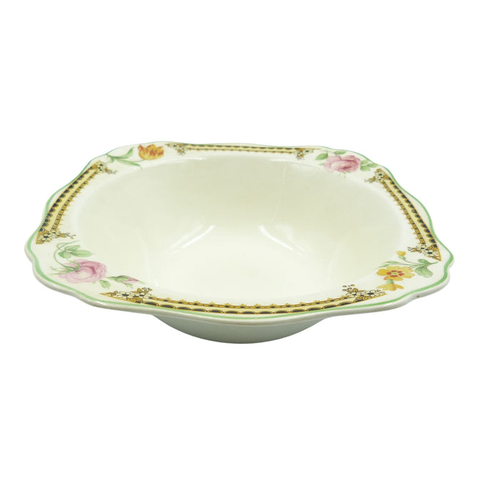 Vintage J & G Meakin Sol 391413 China Floral Serving Bowl, Tureen