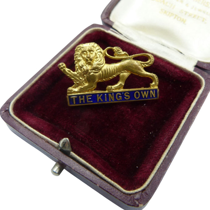 WW1 The King's Own Royal Lancaster Regiment Sweetheart Brooch