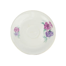 Load image into Gallery viewer, Vintage Pink &amp; Purple Flower China Tea Cup &amp; Saucer
